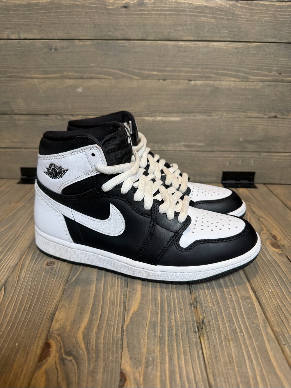 Air Jordan 1 High OG Black/White Sneakers-  Women’s 8